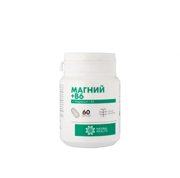 Магний + B6 (60 капсул)